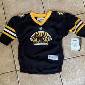 Boston Bruins NHL Hockey Reebok Bear Graphic Jersey Youth Sz 2t-4t NWT 2008